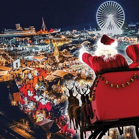 Studio Cabine Marche De Noel - Vue Mer เลอบาร์กาแรส ภายนอก รูปภาพ